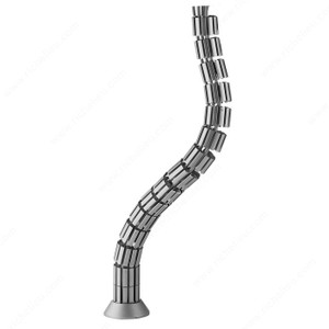 Cable Management Spines, Finish Silver Cable Management Spines, Finish Silver