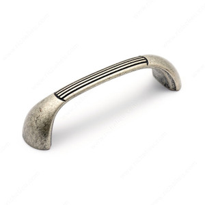 Transitional Metal Pull - 5083, Center to Center 96 mm, Finish Faux Iron, Projection - Overall Dimensions 27 mm Transitional Metal Pull - 5083, Center to Center 96 mm, Finish Faux Iron, Projection - Overall Dimensions 27 mm
