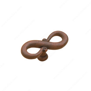 Traditional Metal Knob - 51202, Finish Antique Rust Traditional Metal Knob - 51202, Finish Antique Rust