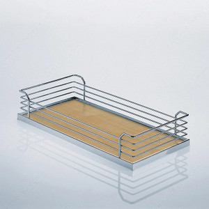 Arena Basket for Base Cabinet Sliding System, Finish Maple / Chrome, Width Min. 145 mm, Width 110 mm Arena Basket for Base Cabinet Sliding System, Finish Maple / Chrome, Width Min. 145 mm, Width 110 mm