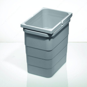 Bins for One2Four and One2Five Systems, Total Capacity 5.5 l, Width 230 mm, Depth 153 mm, Height 220 mm Bins for One2Four and One2Five Systems, Total Capacity 5.5 l, Width 230 mm, Depth 153 mm, Height 220 mm