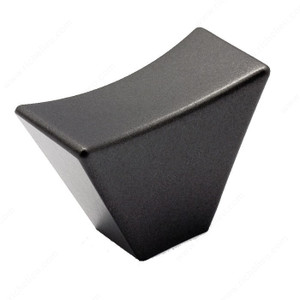 Contemporary Metal Knob - 5187, Finish Graphite Contemporary Metal Knob - 5187, Finish Graphite