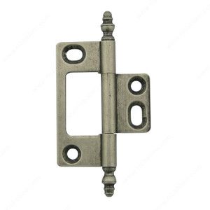 Classic Brass Bifold Hinge - 5201, Finish Pewter, Finish Number 142 Classic Brass Bifold Hinge - 5201, Finish Pewter, Finish Number 142