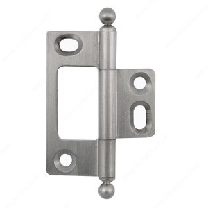 Classic Brass Bifold Hinge - 5202, Finish Brushed Nickel, Finish Number 195 Classic Brass Bifold Hinge - 5202, Finish Brushed Nickel, Finish Number 195