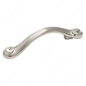 Eclectic Zinc Pull - 5260, Finish Sterling Nickel Eclectic Zinc Pull - 5260, Finish Sterling Nickel