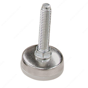 Leveler, Base diameter 1 11/16 in, Threaded Stem 5/16" - 18, Stem Length 1 1/2 in PRO-PACK 3