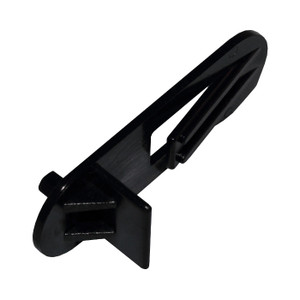 Shelf Support Locking 1/2" - 5mm peg, Black, 1pc 3248BK Shelf Support Locking 1/2" - 5mm peg, Black, 1pc 3248BK