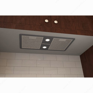 Built-in Hood with Electronic Control, Flow 300 CFM