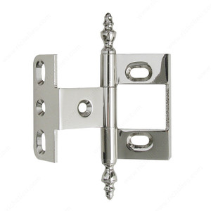 Classic Metal Hinge - 5410, Finish Nickel, Finish Number 180 Classic Metal Hinge - 5410, Finish Nickel, Finish Number 180