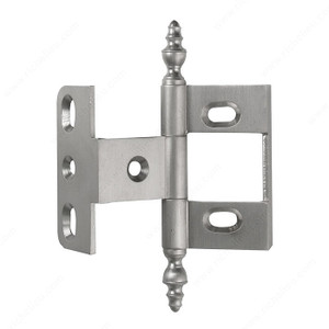 Classic Metal Hinge - 5410, Finish Brushed Nickel, Finish Number 195 Classic Metal Hinge - 5410, Finish Brushed Nickel, Finish Number 195