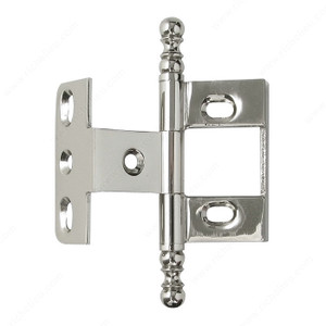 Classic Metal Hinge - 5420, Finish Nickel, Finish Number 180 Classic Metal Hinge - 5420, Finish Nickel, Finish Number 180