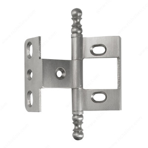 Classic Metal Hinge - 5420, Finish Brushed Nickel, Finish Number 195 Classic Metal Hinge - 5420, Finish Brushed Nickel, Finish Number 195