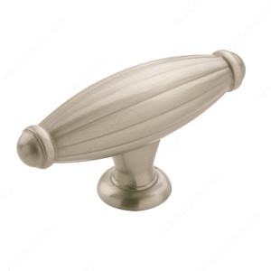 Allison Zinc Knob - 55220, Finish Satin Nickel, Length - Overall Dimensions 2.63 in PRO-PACK 2 Allison Zinc Knob - 55220, Finish Satin Nickel, Length - Overall Dimensions 2.63 in PRO-PACK 2