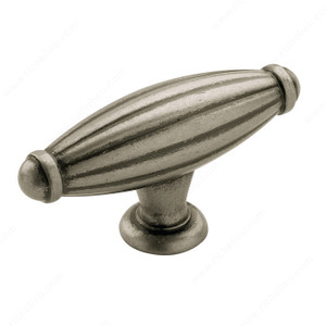 Allison Zinc Knob - 55220, Finish Weathered Nickel, Length - Overall Dimensions 2.63 in PRO-PACK 2 Allison Zinc Knob - 55220, Finish Weathered Nickel, Length - Overall Dimensions 2.63 in PRO-PACK 2