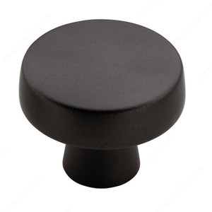 Eclectic Zinc Oversized Knob - 55272, Finish Black Bronze Eclectic Zinc Oversized Knob - 55272, Finish Black Bronze
