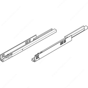 Cabinet Slides with Integrated Blumotion, Capacity 65 kg, Length 550 mm Cabinet Slides with Integrated Blumotion, Capacity 65 kg, Length 550 mm