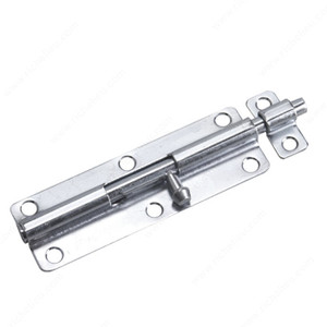 Regular-Duty Barrel Bolts, Length 6 in, Color/Finish Zinc, Material Steel PRO-PACK 2 Regular-Duty Barrel Bolts, Length 6 in, Color/Finish Zinc, Material Steel PRO-PACK 2