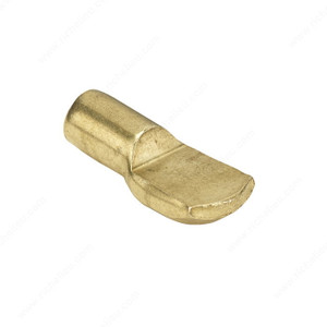 Metal Shelf Pin - 7 mm, Series 5829, Finish Brass Metal Shelf Pin - 7 mm, Series 5829, Finish Brass