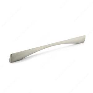 Contemporary Metal Pull - 5873, Center to Center 320 mm, Finish Brushed Nickel, Length - Overall Dimensions 350 mm Contemporary Metal Pull - 5873, Center to Center 320 mm, Finish Brushed Nickel, Length - Overall Dimensions 350 mm