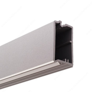 Polypropylene Locking Handle Profile, Aluminum Color,