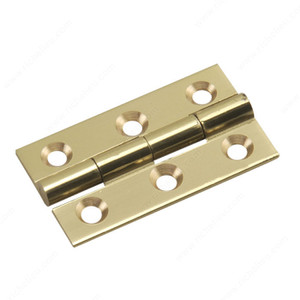 Narrow Butt Hinge, Height 1 1/2 in, Width 7/8 in, Safe Working Load 5 lb Narrow Butt Hinge, Height 1 1/2 in, Width 7/8 in, Safe Working Load 5 lb