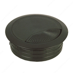Round Cable Grommet, Bore Hole 60 mm, Finish Black, Diameter - Overall Dimensions 72 mm PRO-PACK 2 Round Cable Grommet, Bore Hole 60 mm, Finish Black, Diameter - Overall Dimensions 72 mm PRO-PACK 2