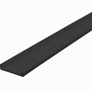 Rail cover for #6029002G, Finish Black PRO-PACK 2