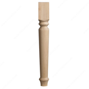 #6056 Table Leg, Height - Overall Dimensions 29 in, Width 3 in #6056 Table Leg, Height - Overall Dimensions 29 in, Width 3 in