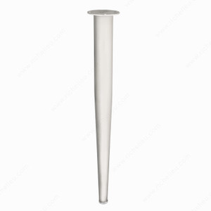 700 mm (27-1/2'') - Tapered Design Table Leg - 607, 10 mm (3/8'') adjustment,