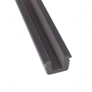 Bottom Rail for Recessed Installation, Rail Finish Black Bottom Rail for Recessed Installation, Rail Finish Black
