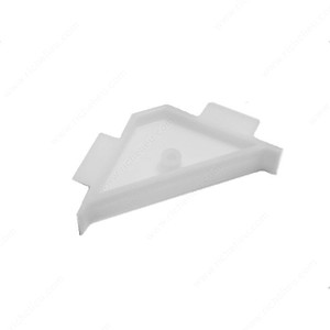 Plastic 90G Corner Bracket, Width - Overall Dimensions 80 mm PRO-PACK 50 Plastic 90G Corner Bracket, Width - Overall Dimensions 80 mm PRO-PACK 50