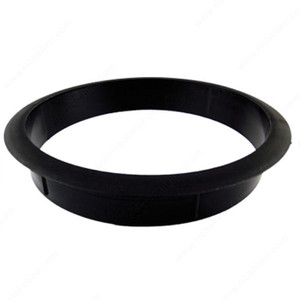 Plastic Trash Grommets, Bore Hole - Diameter 4 1/8 in, Finish Black PRO-PACK 3 Plastic Trash Grommets, Bore Hole - Diameter 4 1/8 in, Finish Black PRO-PACK 3