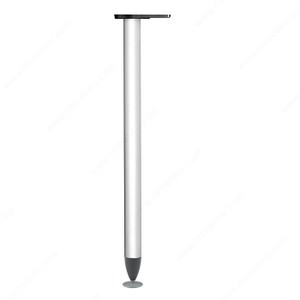 705 mm (27 3/4'') - Design Table Leg - 612, 20 mm (3/4'') adjustment,