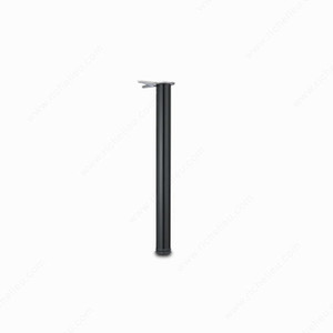 700 mm (27-1/2'') - Adjustable Table Leg - 6157, 30 mm (1- 3/16'') adjustment, Finish Black, Features Without UPC Code 700 mm (27-1/2'') - Adjustable Table Leg - 6157, 30 mm (1- 3/16'') adjustment, Finish Black, Features Without UPC Code