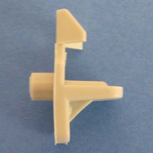 Shelf Support Locking Wings 5/16" - 1/4" peg, Almond, Pkg of 500 Shelf Support Locking Wings 5/16" - 1/4" peg, Almond, Pkg of 500
