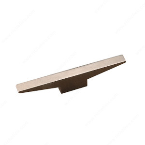 Contemporary Metal Pull - 6168, Finish Brushed Nickel Contemporary Metal Pull - 6168, Finish Brushed Nickel