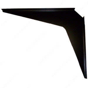 Workstation Heavy-Duty Brackets, Projection - Overall Dimensions 24 in, Height - Overall Dimensions 18 in, Color/Finish Black Workstation Heavy-Duty Brackets, Projection - Overall Dimensions 24 in, Height - Overall Dimensions 18 in, Color/Finish Black