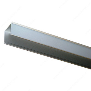 Upper Finishing Rail in Aluminum,