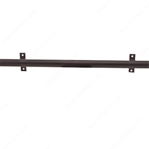 96 Aluminum Rail, Matte Black - Brackets Sold Separately,