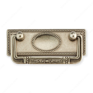 Traditional Metal Pull - 6332, Finish Faux Iron Traditional Metal Pull - 6332, Finish Faux Iron