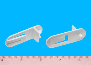 Shelf Support Locking 1/2" - 5mm peg, White, Pkg of Shelf Support Locking 1/2" - 5mm peg, White, Pkg of