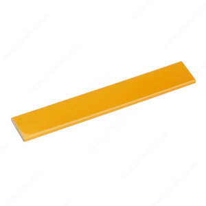 Contemporary Plastic Pull - 6891, Finish Orange / Chrome Contemporary Plastic Pull - 6891, Finish Orange / Chrome