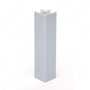 Corner - 90G, Height 100 mm, Finish Polished Aluminum PRO-PACK 5