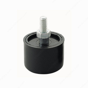 Self Adjusting Leveling Glide, Self adjustment up to 6 mm (15/6"), Threaded Stem W5/16, Stem Length 11 mm, Height - Overall Dimensions 42 mm Self Adjusting Leveling Glide, Self adjustment up to 6 mm (15/6"), Threaded Stem W5/16, Stem Length 11 mm, Height - Overall Dimensions 42 mm