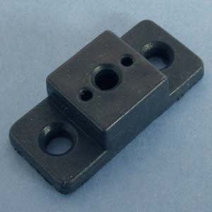 Drawer Slide Spacer 1/2", Black, Pkg of 50