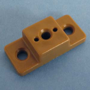 Drawer Slide Spacer 1/2", Tan, Pkg of 250 Drawer Slide Spacer 1/2", Tan, Pkg of 250