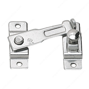 Spring-Loaded Bar Latch, Length - Overall Dimensions 85 mm, Width - Overall Dimensions 65 mm, Projection - Overall Dimensions 22 mm