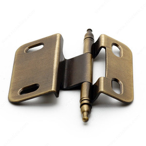 Classic Metal Hinge - 7687, Finish Antique English, Finish Number AE Classic Metal Hinge - 7687, Finish Antique English, Finish Number AE