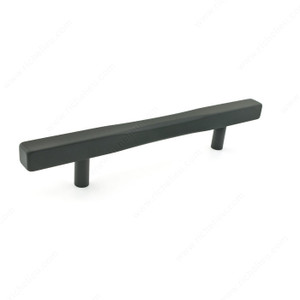 Contemporary Metal Pull - 7735, Center to Center 128 mm, Finish Black, Length - Overall Dimensions 208 mm Contemporary Metal Pull - 7735, Center to Center 128 mm, Finish Black, Length - Overall Dimensions 208 mm