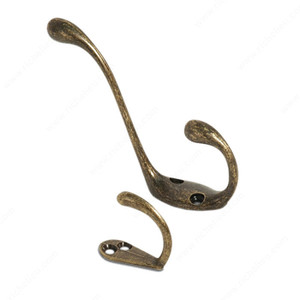Utility Metal Hook - 77, 7- piece value pack consisting of three 4- 1/4" hooks and four 1- 1/2" hooks.,